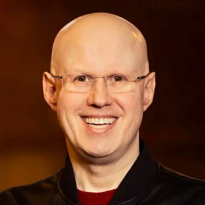 Portrait of author Matt Lucas
